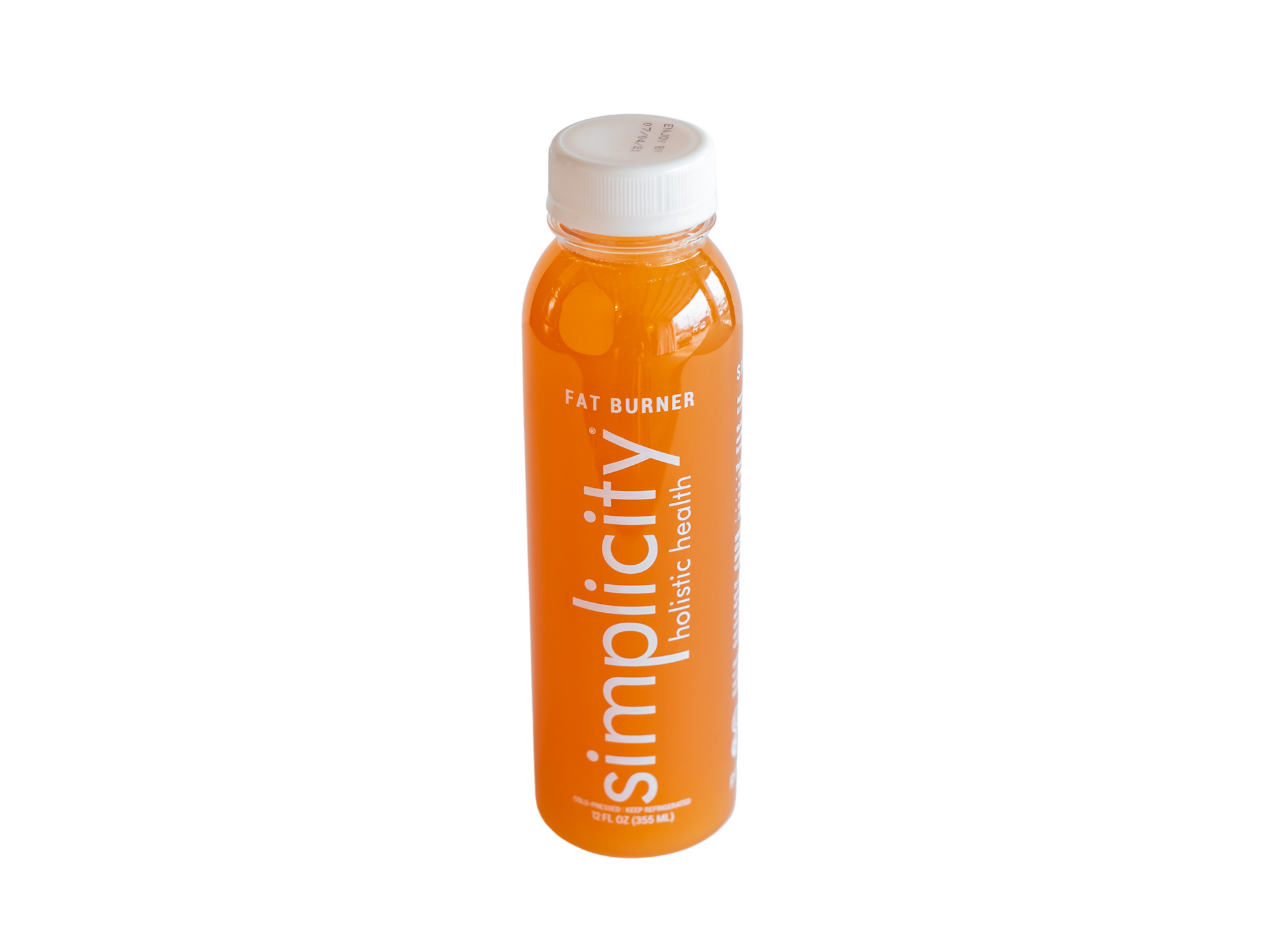 12-oz bottle of Simplicity Cold-Pressed Juice: Fat Burner