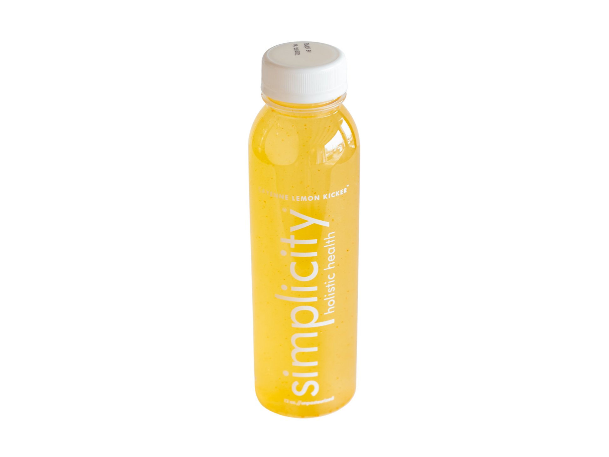 12-oz bottle of Simplicity Cold-Pressed Juice: Cayenne Lemon Kicker